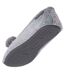 Isotoner Chaussons Ballerines femme velours semelle ultra souple mousse à mémoire forme-5