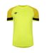 T-shirt Manches Raglan Homme Jaune Vif Umbro-1