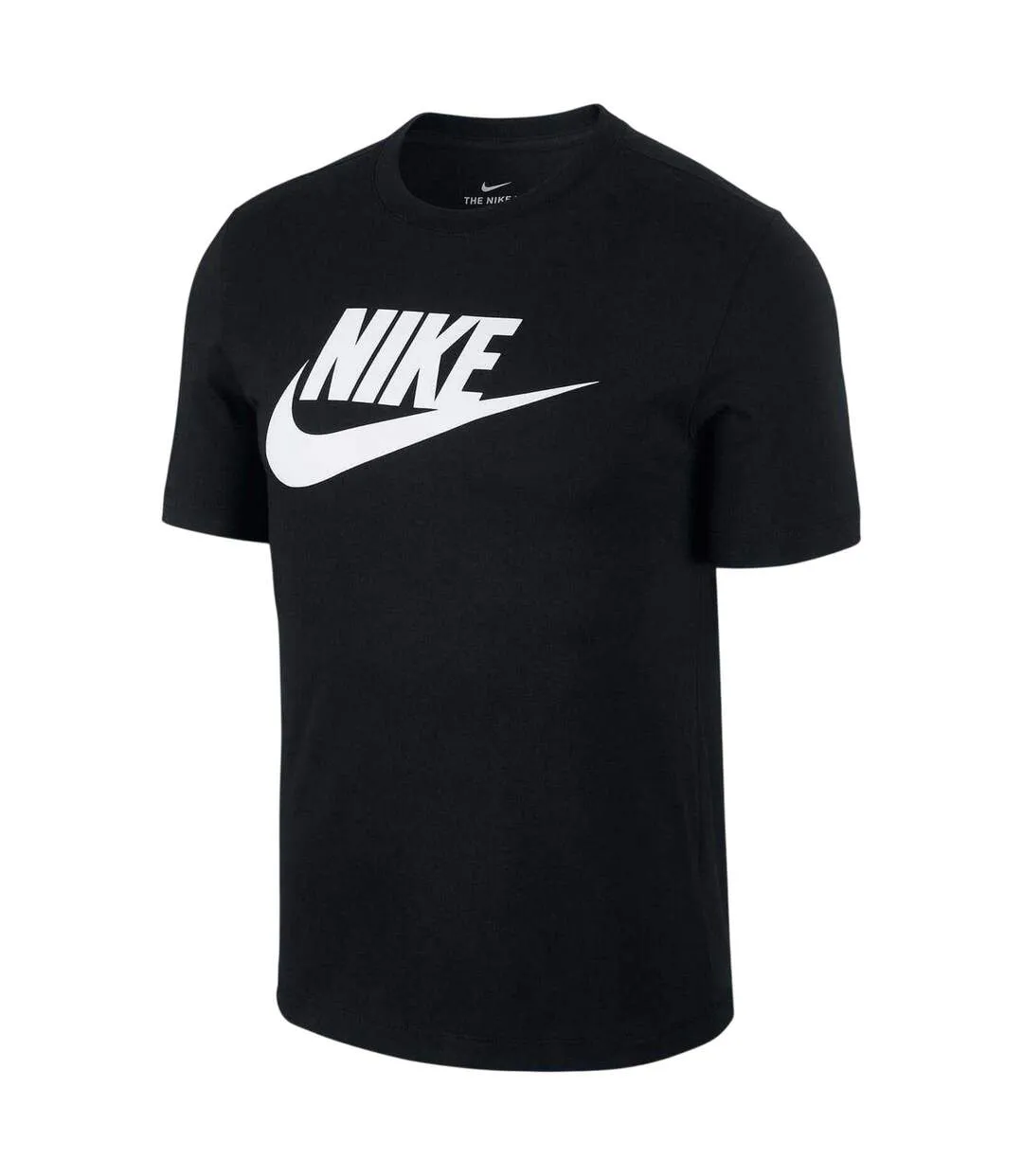 T-shirt Motif/style Logo Sur Poitrine Futura Homme Noir Blanc Nike-2