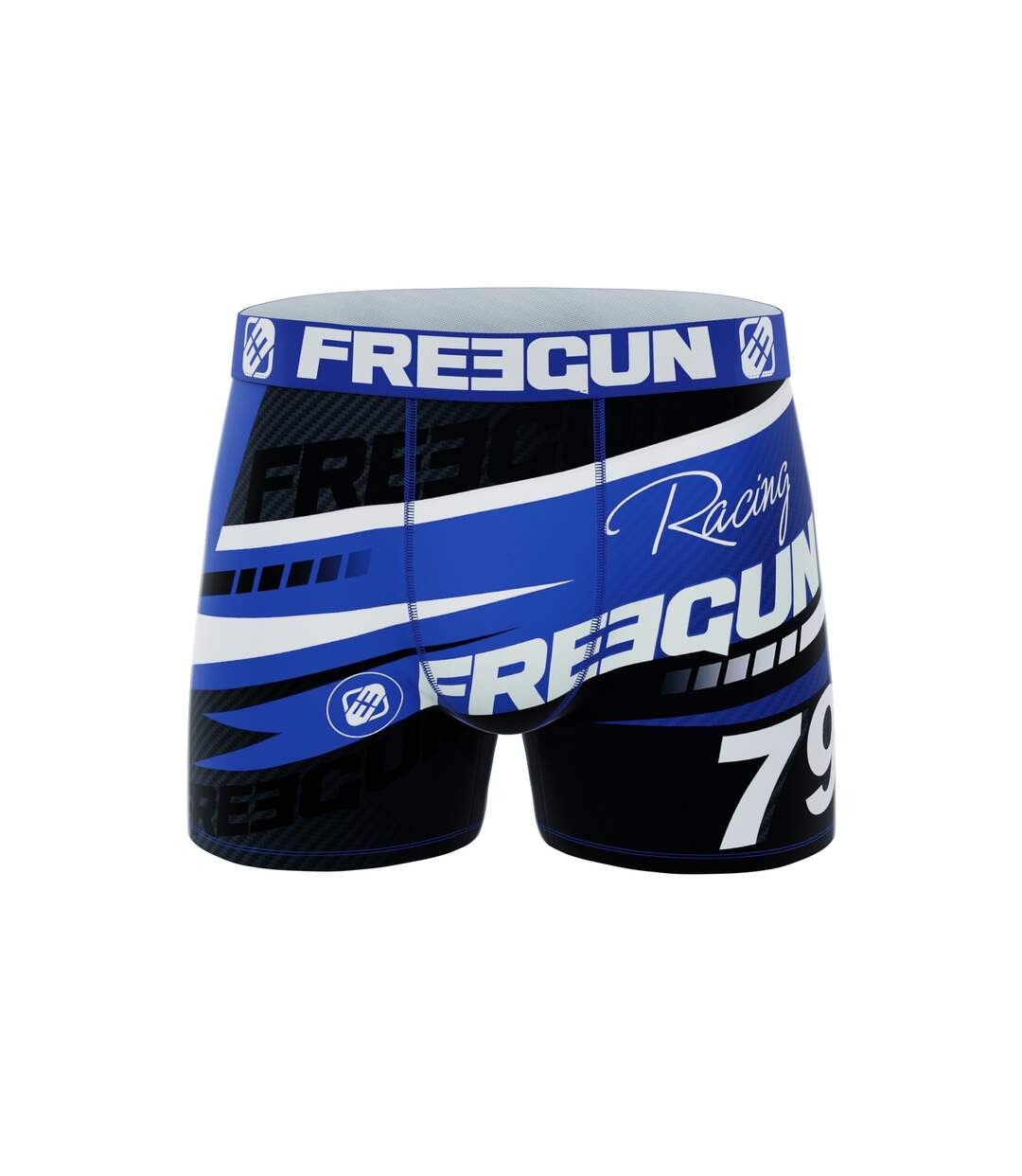 Lot de 5 Boxers microfibre Homme Racing Freegun