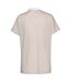 Womens/ladies Enelina Striped Linen Blend Polo Shirt Multicoloured Boss-2