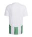 Maillot De Foot Style À Rayures Homme Blanc Vert Adidas-3