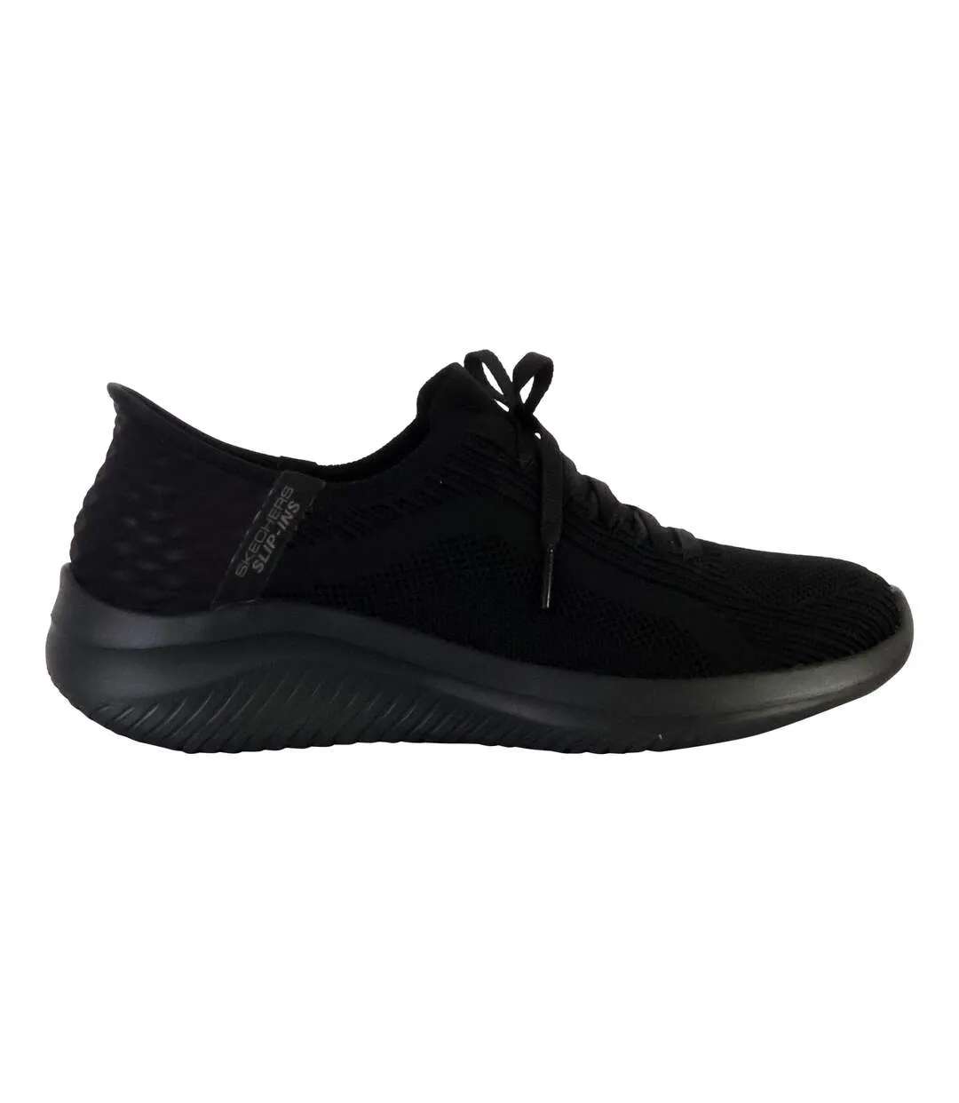 Womens/ladies Ultra Flex 3.0 Slip-in Trainers Black Skechers-2