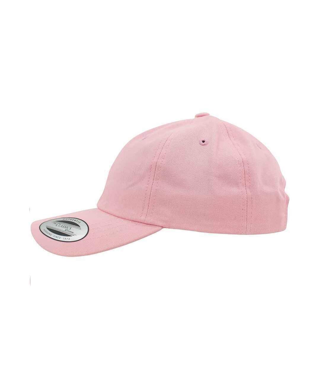 Casquette à profil bas adulte rose Flexfit-2