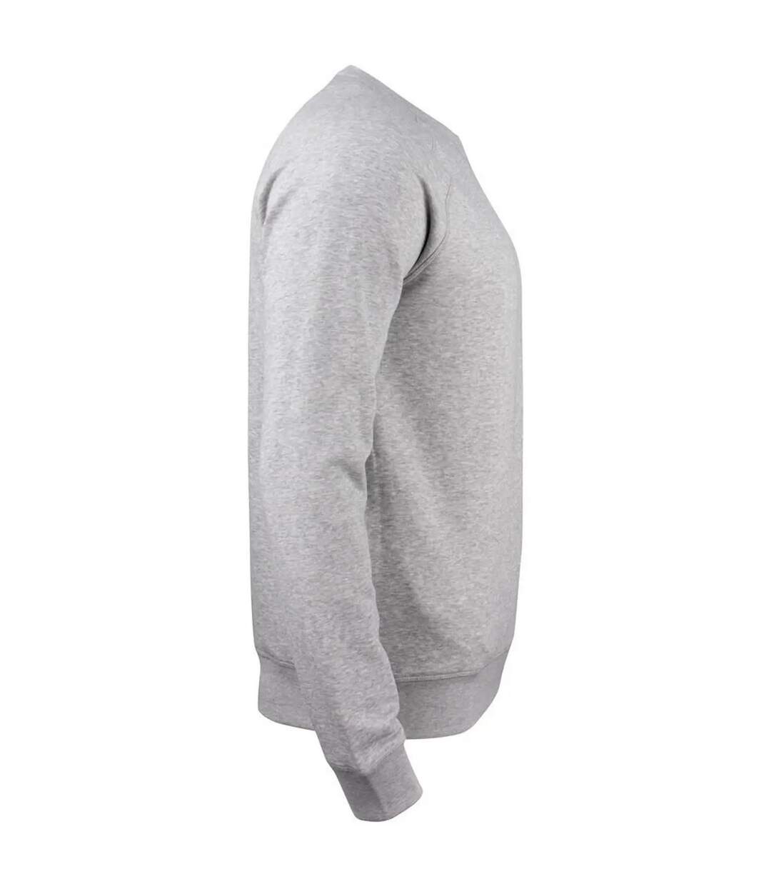 Sweat Premium Adulte Gris Chiné Clique-4