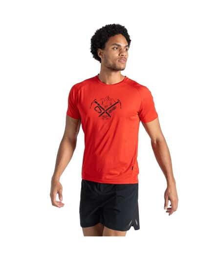 Dare 2B - T-shirt TECH - Homme (Rouge cadmium) - UTRG10588