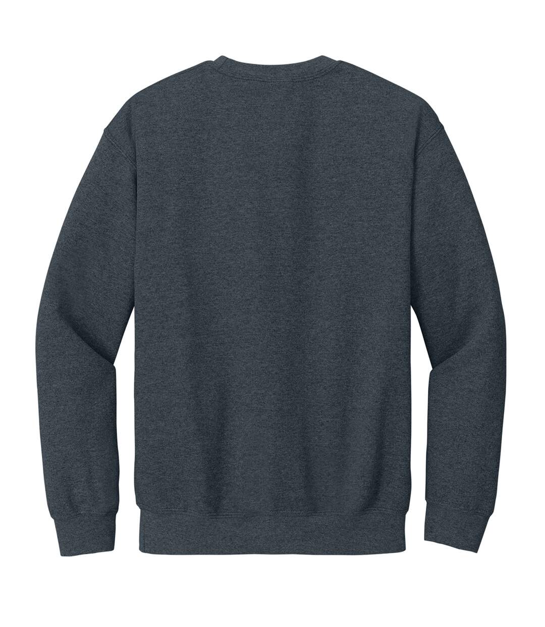 Sweat Adulte Gris Foncé Chiné Gildan-3