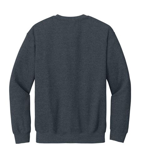 Sweat Adulte Gris Foncé Chiné Gildan