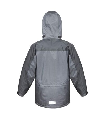 Seneca veste coupe-vent imperméable homme anthracite/noir Result