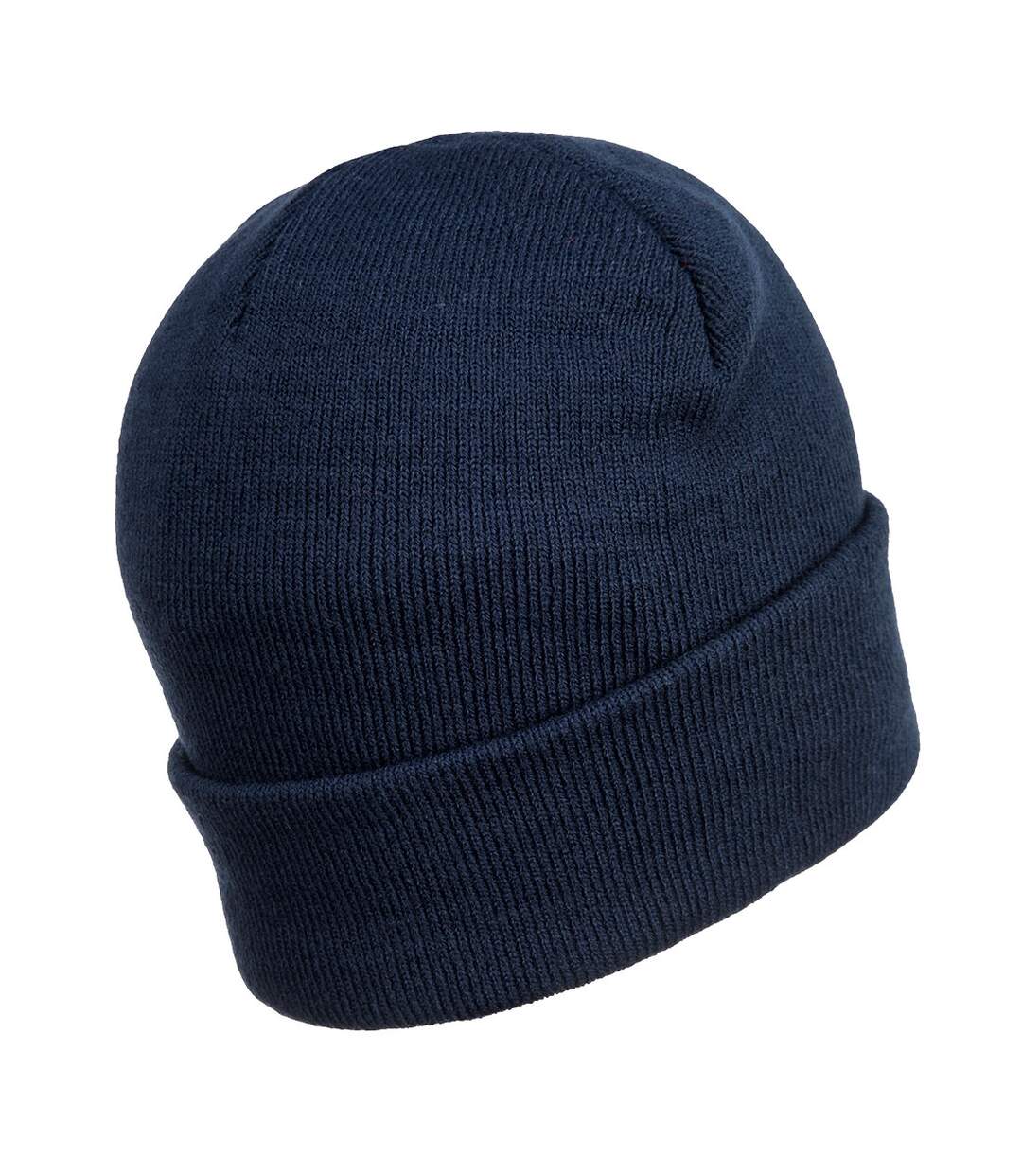 Unisex adult rechargeable torch beanie navy Portwest-2