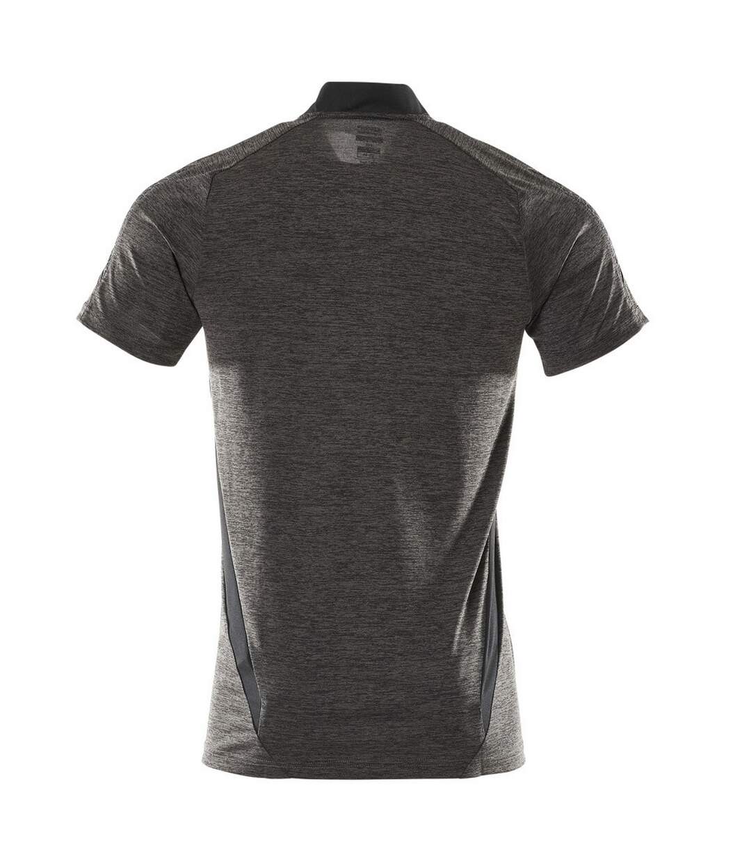 Mens Accelerate Polo Shirt Dark Anthracite Black Mascot-2