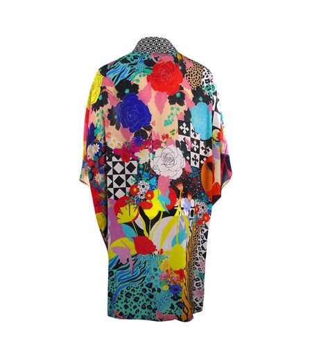 Womens/ladies Monrovian Shirt Dress Multicoloured Inoa