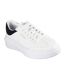 Baskets Cordova Classic Femme Blanc Noir Skechers-1