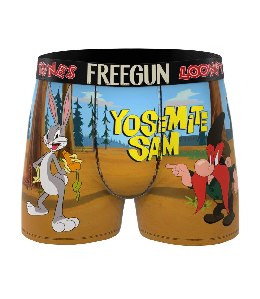 Lot de 4 boxers homme Looney Tunes Freegun-3
