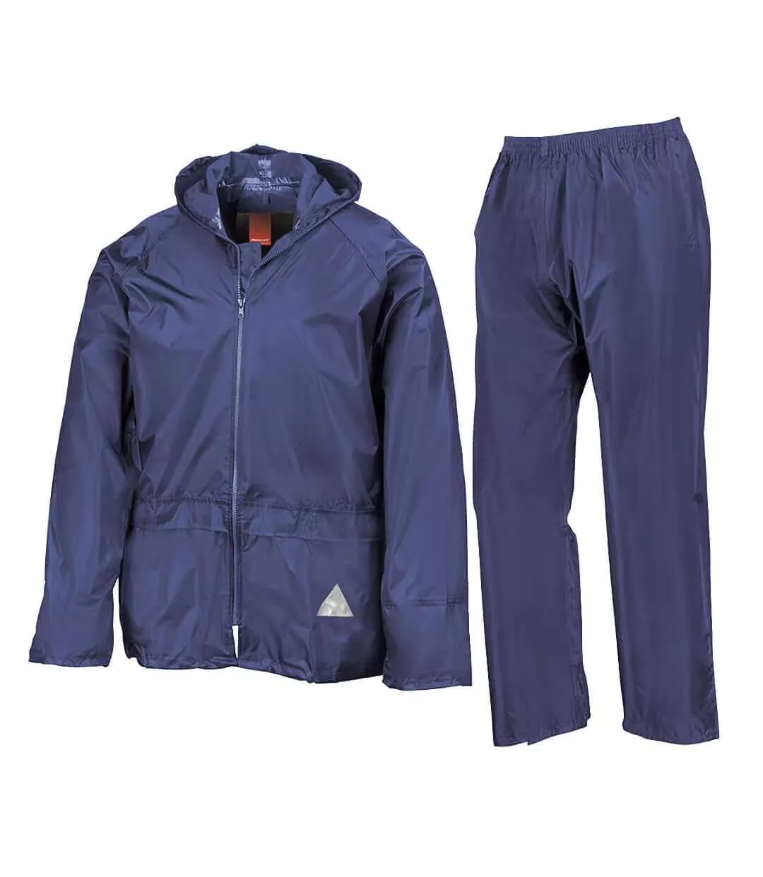 Mens Waterproof Jacket And Trousers Set Royal Blue Result-1