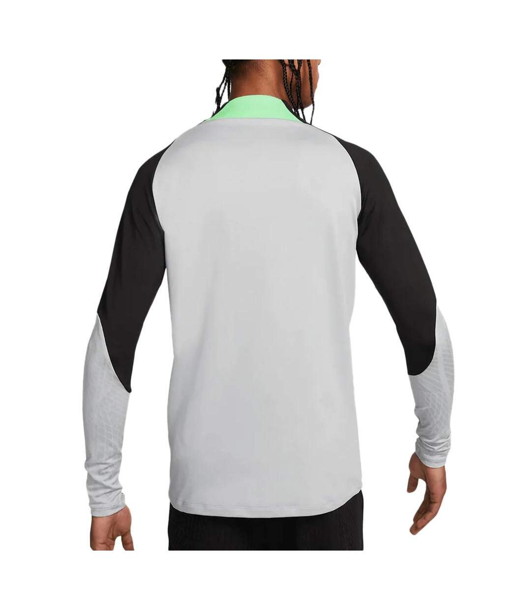 Liverpool sweat training gris homme nike drill top - l-2