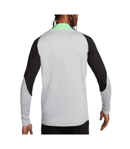 Liverpool sweat training gris homme nike drill top - l