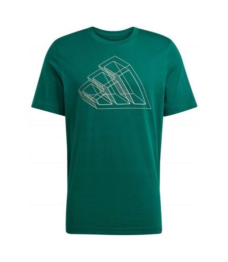T-shirt Style Contour Graphique Homme Vert Adidas