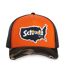 Casquette baseball avec filet avec badge camouflage Schott Army Vondutch-2