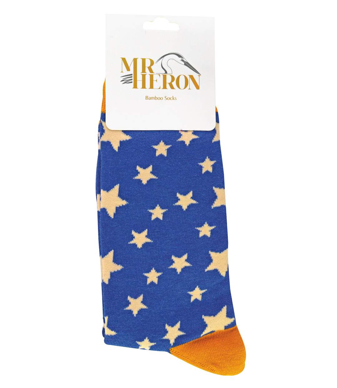 Mr Heron - Mens Star Patterned Breathable Novelty Bamboo Socks-2