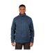 Mens Ampney Marl Fleece Jacket Smokey Blue Trespass-4