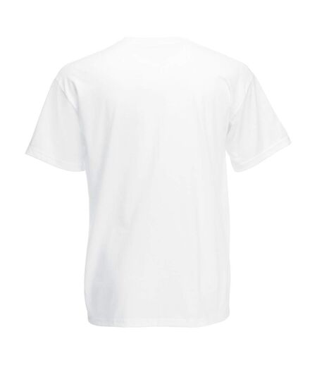 Mens Short Sleeve Casual T-Shirt (Snow) - UTBC3904