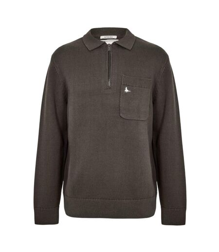Polo Manches Longues Homme Gris Jack Wills