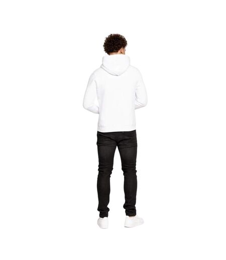 Sweats à capuche englow homme noir / blanc Crosshatch