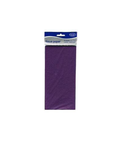 County Stationery - Papier de soie (Violet) (One Size) - UTSG31913