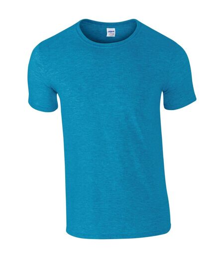 Mens softstyle ringspun t-shirt antique sapphire Gildan