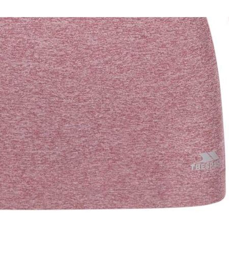 Womens/ladies Pelina Half Zip Long-sleeved Active Top Rose Tone Trespass