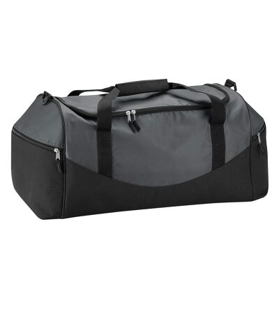 Quadra Teamwear Holdall Duffel Bag (55 liters) (Graphite/Grey/Black) (One Size) - UTBC794
