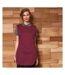 Premier Ladies/Womens Pocket Tabard / Workwear (Burgundy) (UTRW1078)