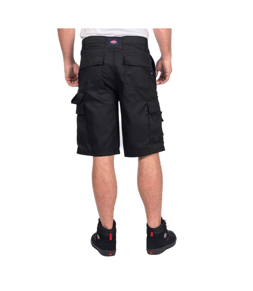 Short à poches classic homme noir Lee Cooper-2