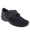 Mod Comfys Womens/Ladies X Wide Orthotics Stretch Comfort Shoes (Black) - UTDF364