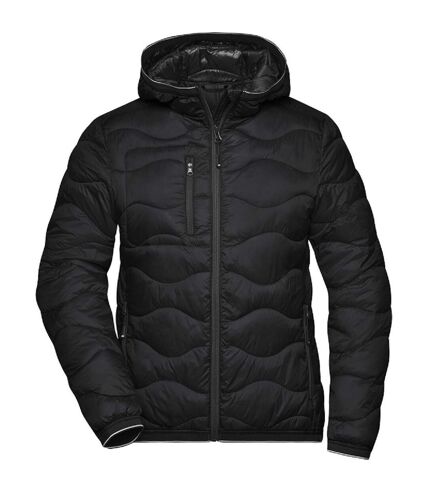 Veste hiver doudoune femme - JN1155 - noir