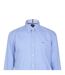 Chemise Motif/style Rayure Verticale Homme Bleu Pastel Boss-3