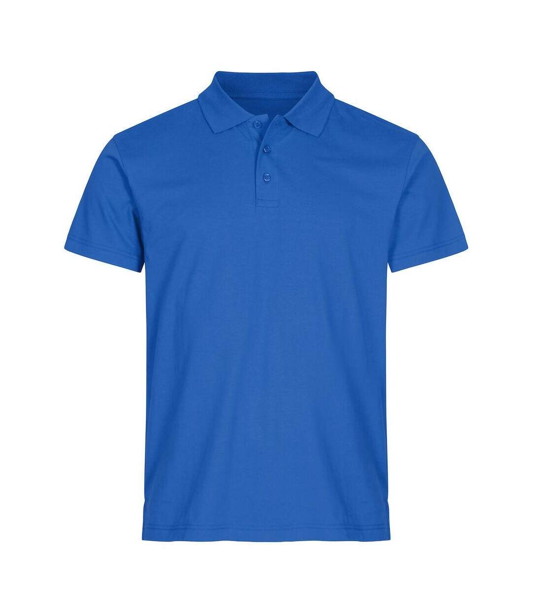 Unisex Adult Single Jersey Polo Shirt Black Clique-3