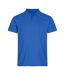 Unisex Adult Single Jersey Polo Shirt Black Clique-3