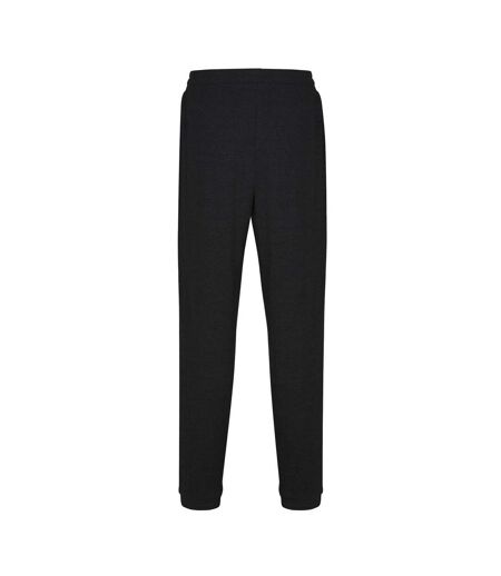 Womens/ladies Interlock Jogging Bottoms Black Slazenger