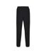 Womens/ladies Interlock Jogging Bottoms Black Slazenger-2