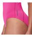 Womens/ladies Medalist One Piece Swimsuit Pink Speedo-4