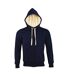 SOLS Sherpa - Sweatshirt à capuche et fermeture zippée - Homme (Bleu marine) - UTPC512
