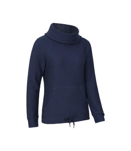 Womens/ladies cambridge cowl neck top navy Mountain Warehouse