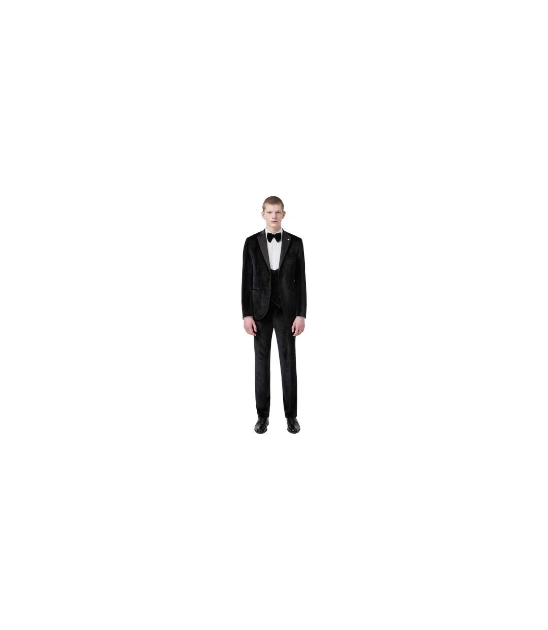Pantalon De Smoking Homme Noir Twisted Tailor-1
