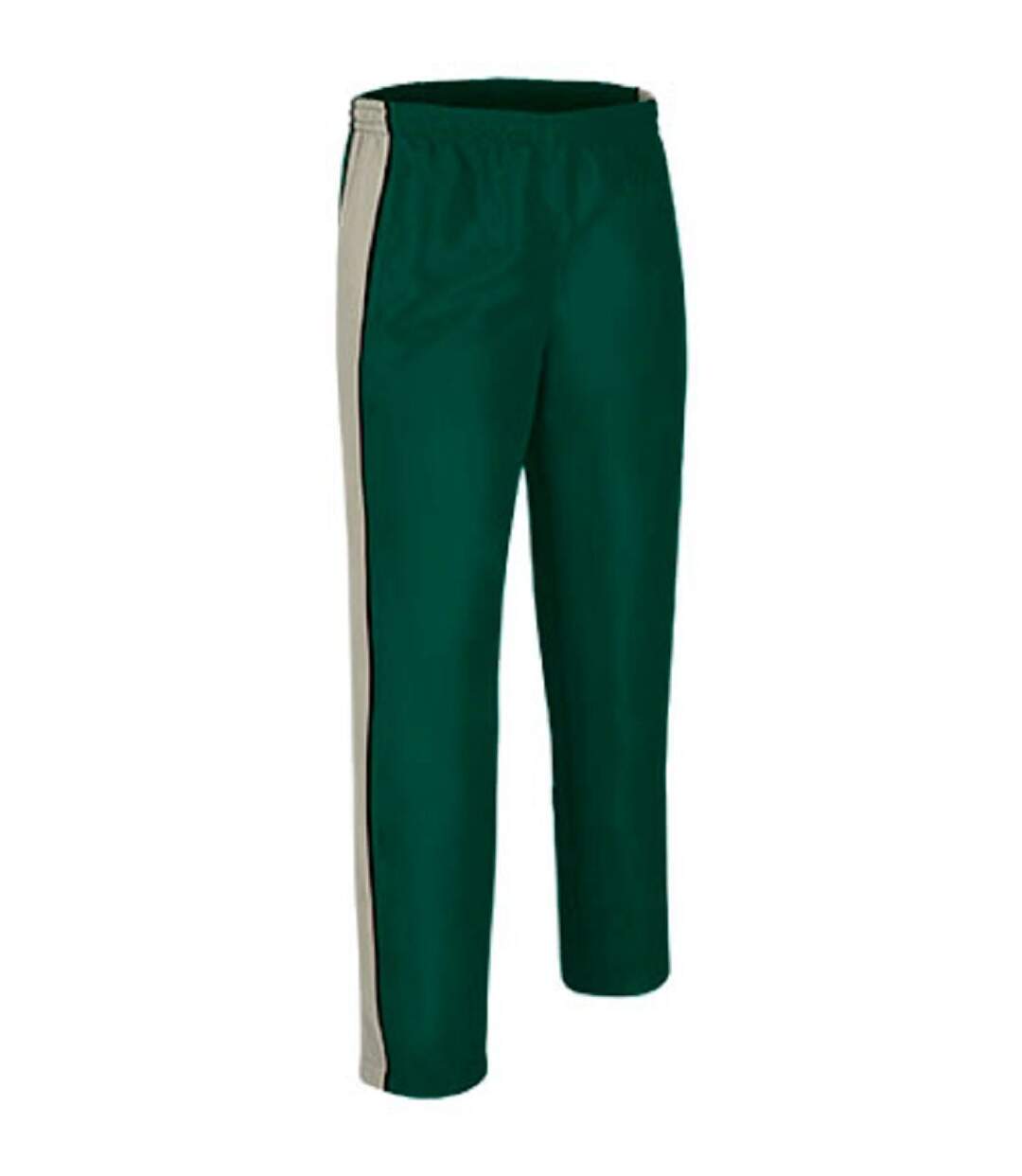 Pantalon de sport - Homme - REF MATCHPOINT - vert bouteille et beige sable