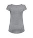 T-shirt Puez Femme Gris Chiné Chiné Salewa-2