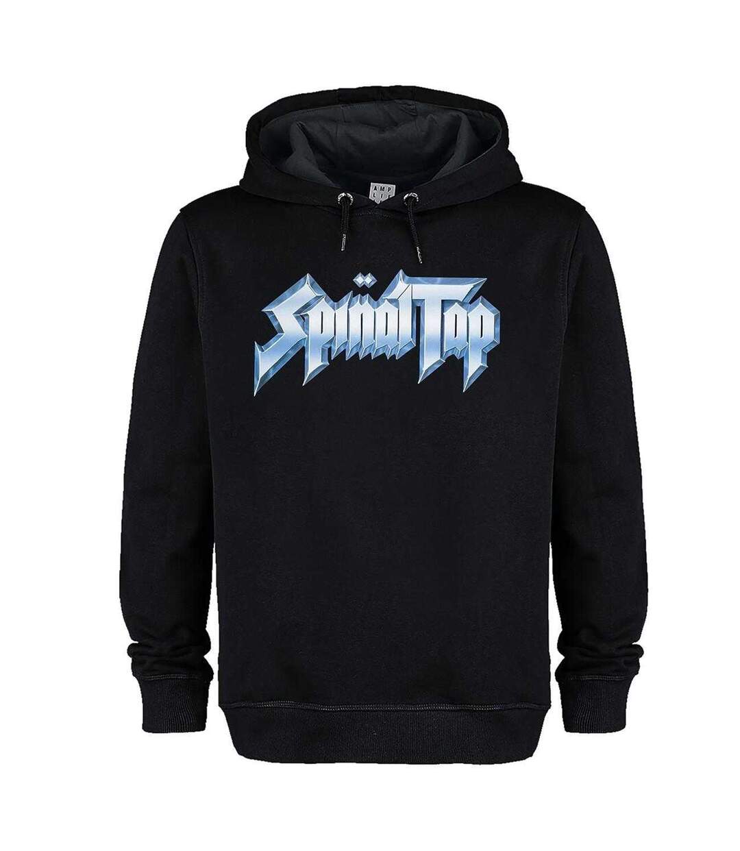 Unisex Adult Spinal Tap Logo Hoodie Black Amplified-1