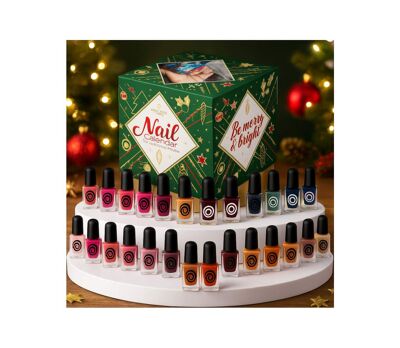 Calendrier de l'avent maquillage et accessoires Beauty In A Book