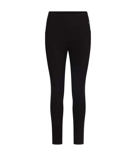 Legging Uni Et Extensible Trix Femme Noir Trespass